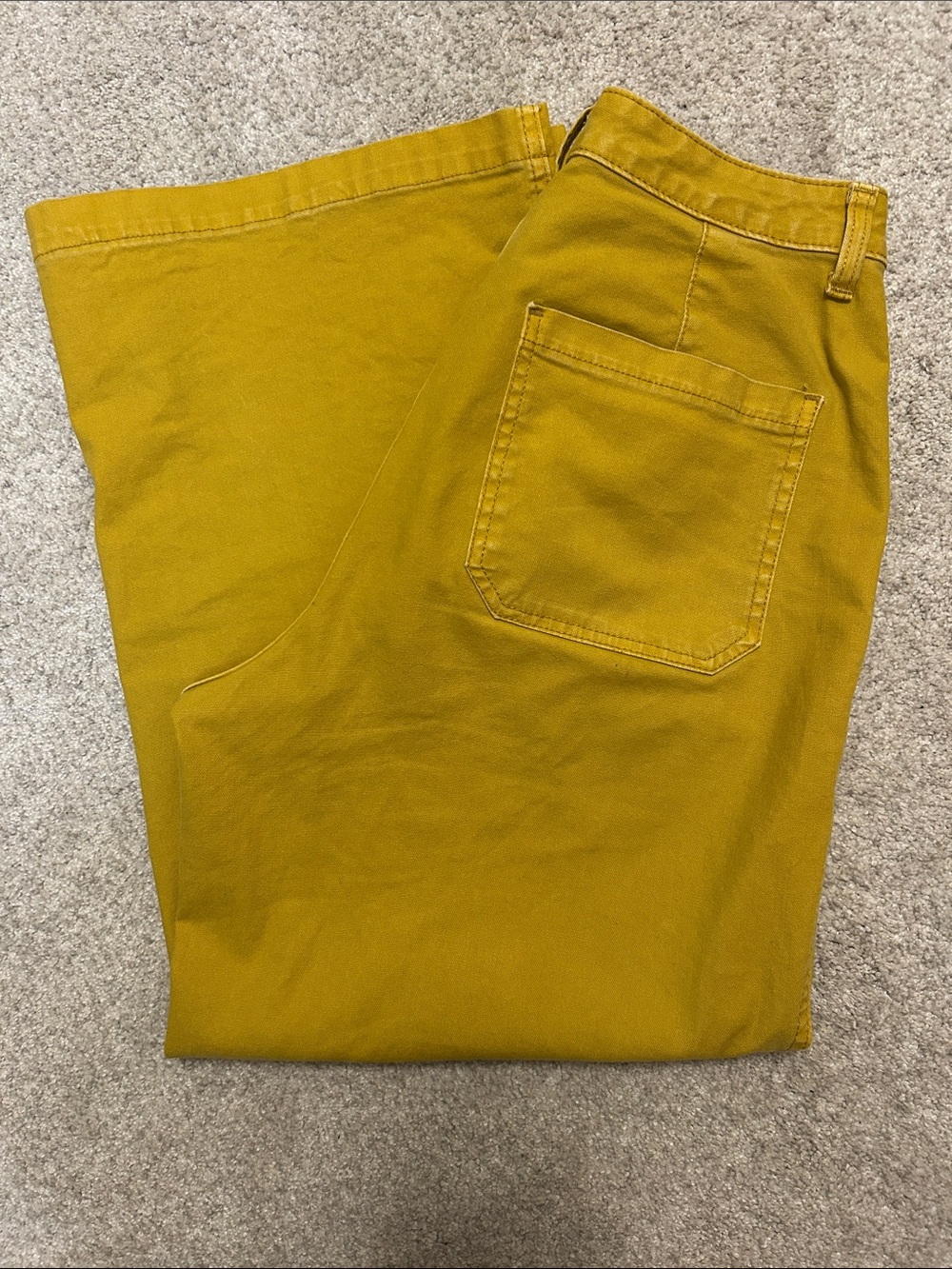 Universal Thread Ankle Pants in Mustard Yellow size 8